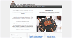 Desktop Screenshot of porvoocommunion.org